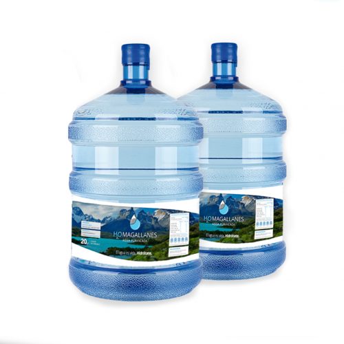Pack 1: 2 Recargas de agua purificada de 20 Lt