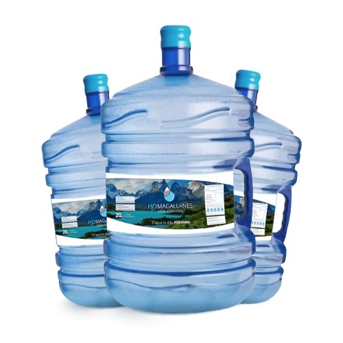 Pack 2: 3 Recargas de agua purificada de 20 Lt